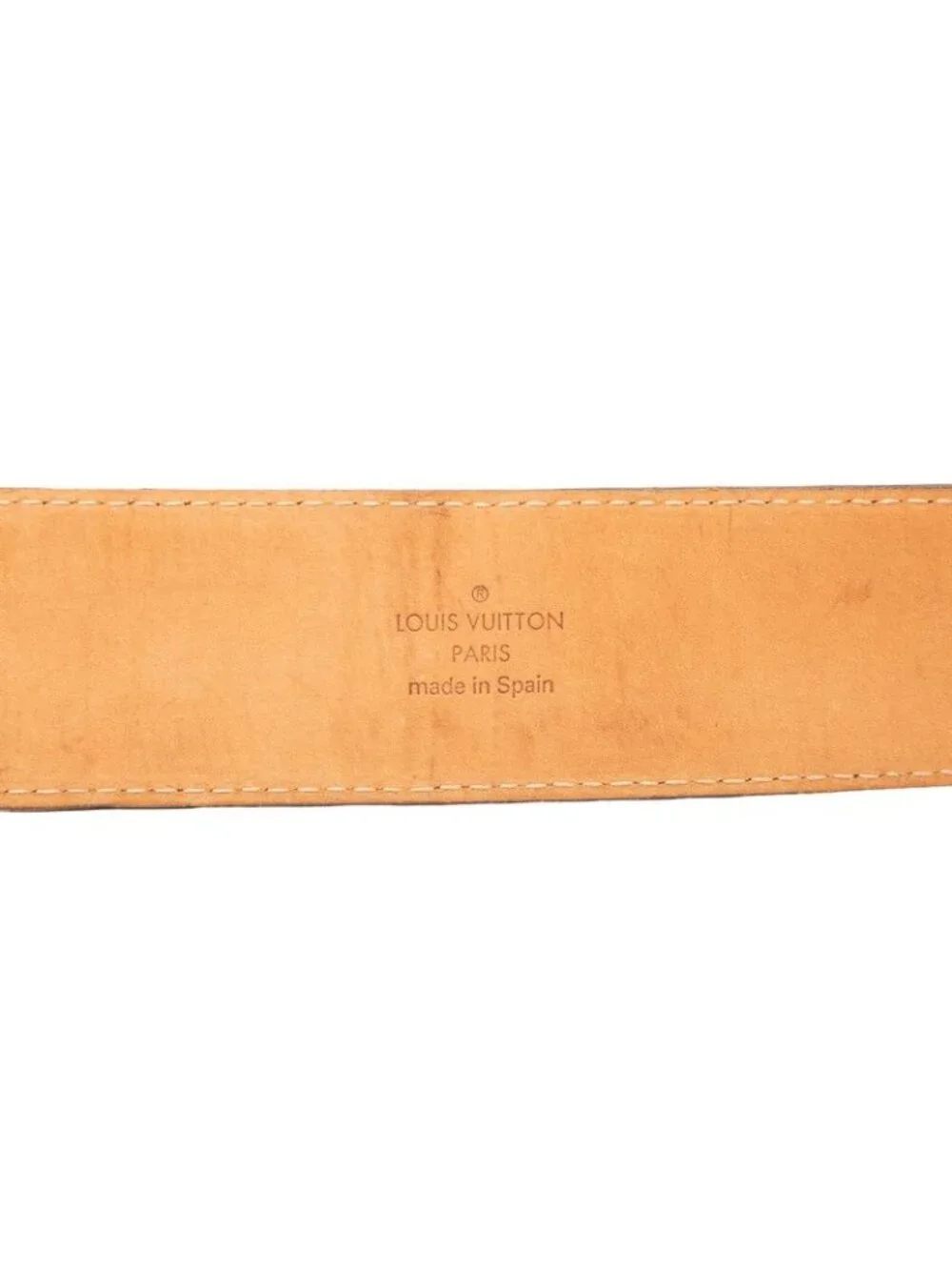 Louis Vuitton Monogram Ceinture Initial Belt 100 40 Brown Gold